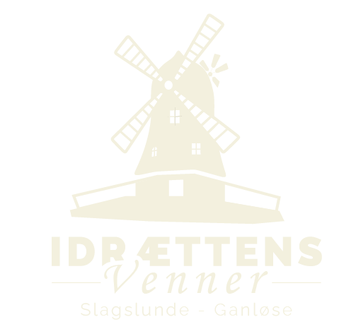 Idrættens venner — Kvadrat logo, hvid